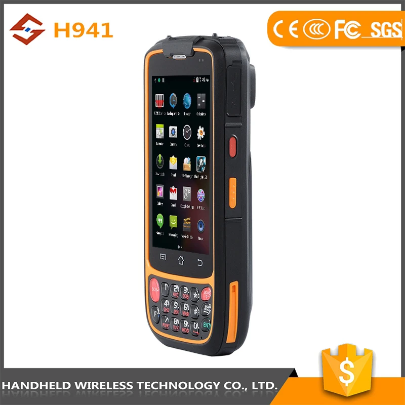 Массовые поставки Android 4.4.2 Пульт H941 прочный IP 65 лазерный штрих-сборщик данных