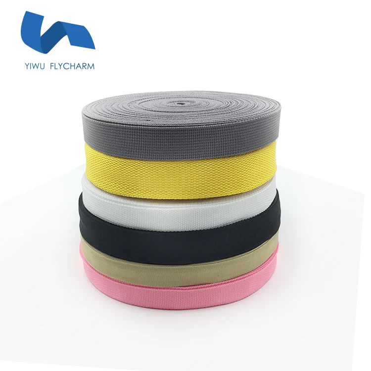 Yiwu garment accessories pp webbing tapes material