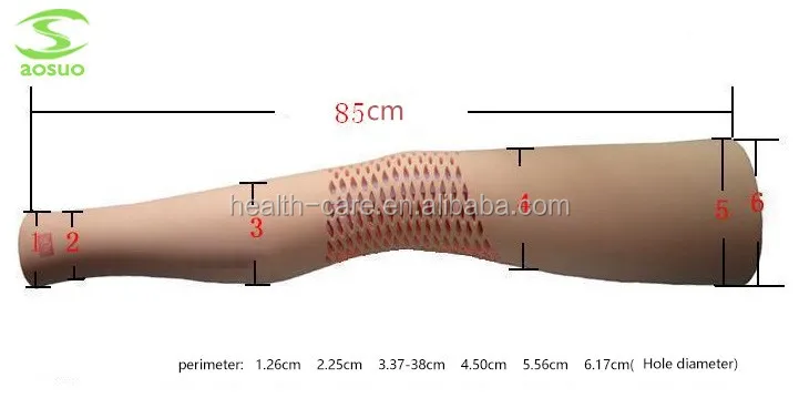 AK prosthetic skin flesh foam sponge for leg ,artificial leg,prosthesis(Strong)