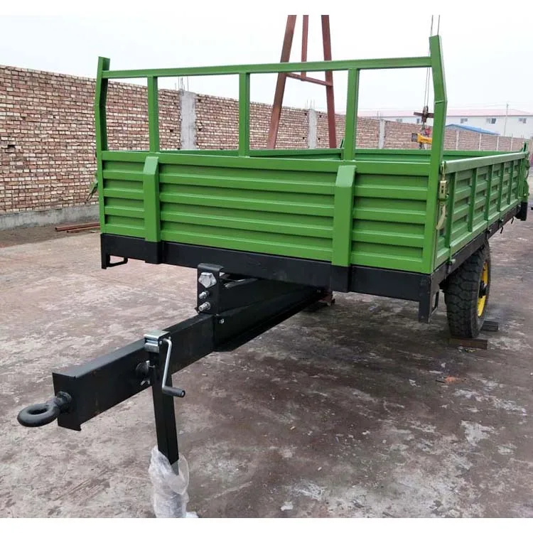 
tractor towed 5 ton Europe style single axle trailer price 
