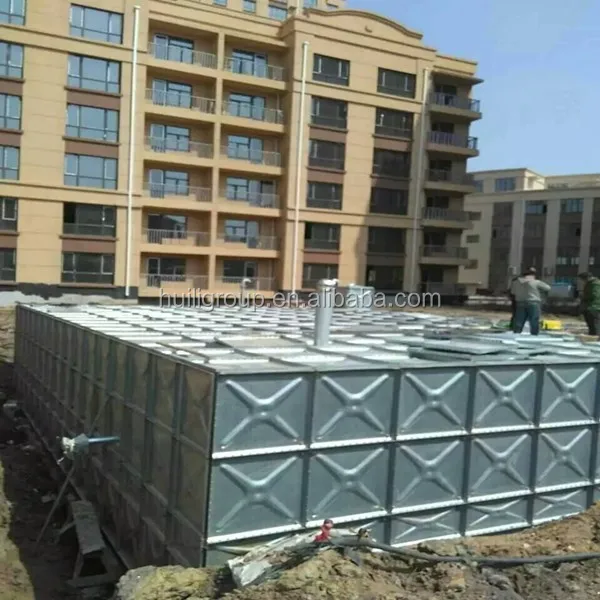 GSC BDF Underground Tank Rain Water Stainless Steel and Galvanized Combination Rain Water Tank Underground Price