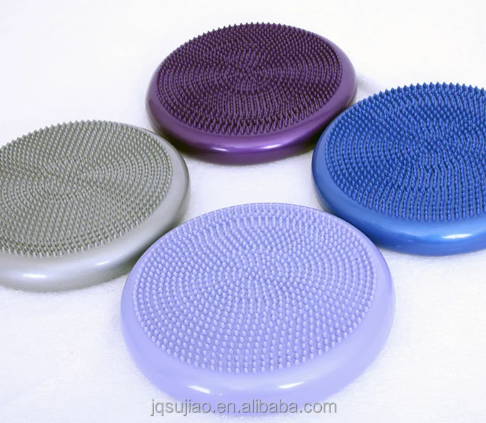 Factory Direct Customized Circle Soft Inflatable Massage Yoga Balance Cushion Disc