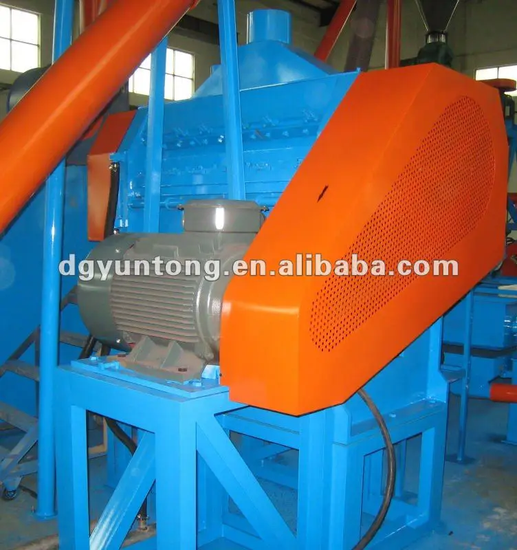 
 Измельчитель тонкой резины, измельчитель отработанных шин, высокая эффективность, конкурентоспособная цена  