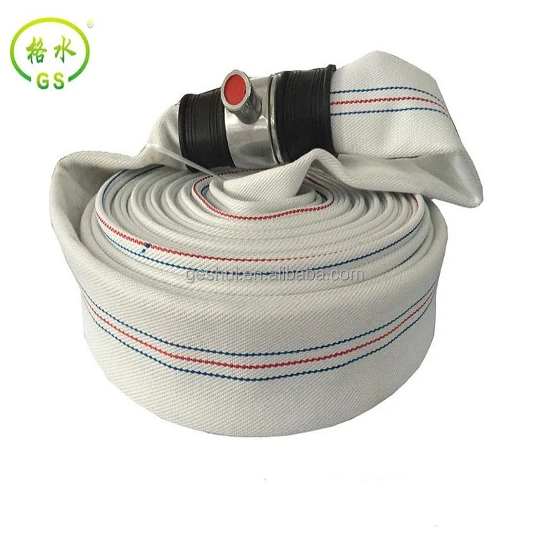 ПВХ линия пожарный шланг с британский стиль муфта