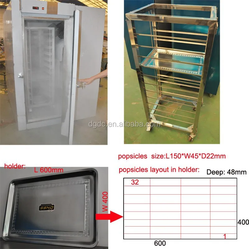 Instant Freezer for 300kg Strawberry Freezing