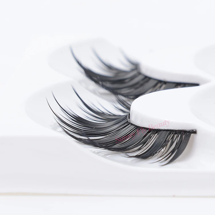 
Custom circle round packaging manufacturers free fake eyelashes made in Vietnam 