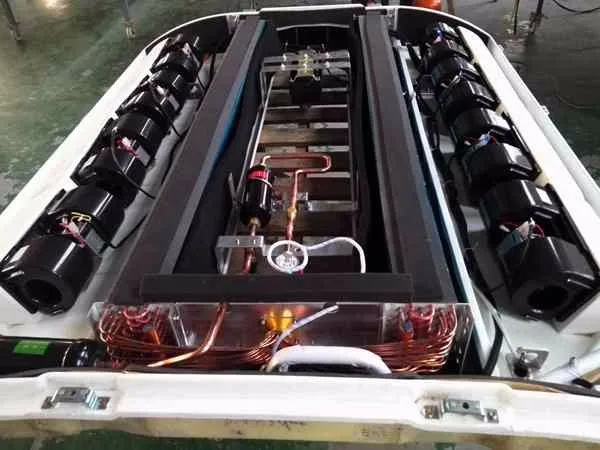 Ashok Leyland Bus 12v dc Air Conditioner Unit TKT-380PB