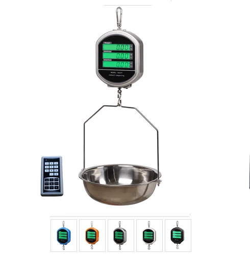 dual sides fish vegetable waterproof commercial high precision weigh 30kg hanging digital electronic price scale with controller