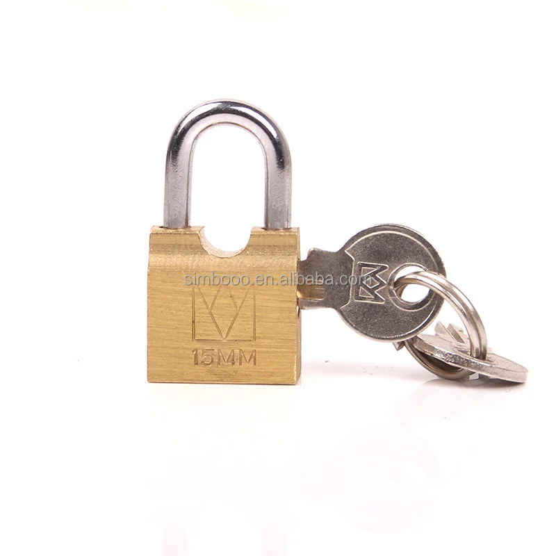 15MM Mini Custom Brass Padlocks