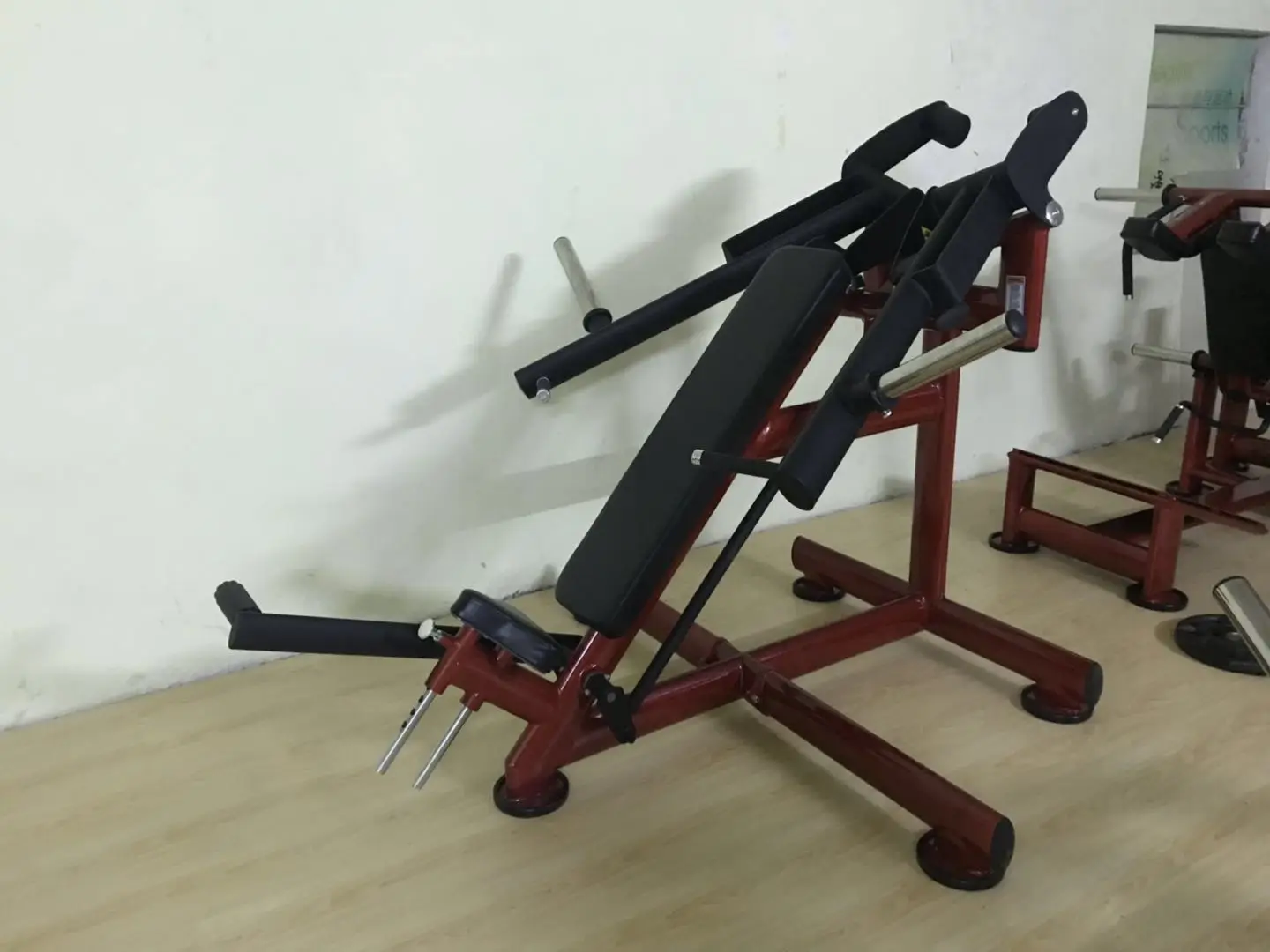 Huiti commercial gym equipment plate loaded machine Gym80 series BIRD TRAINER chest press machine