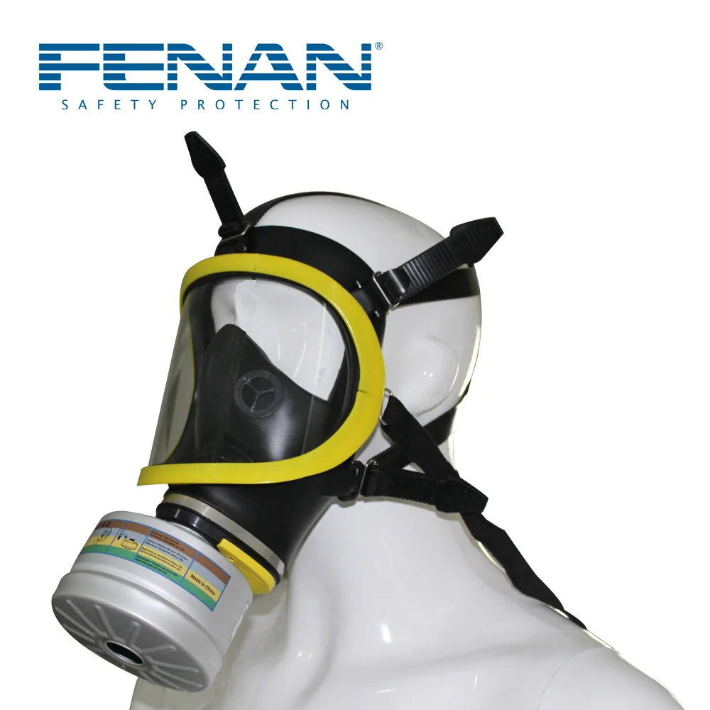 Full Facepiece Protective face gas mask cartridge Replaceable Cartridges for gas mask