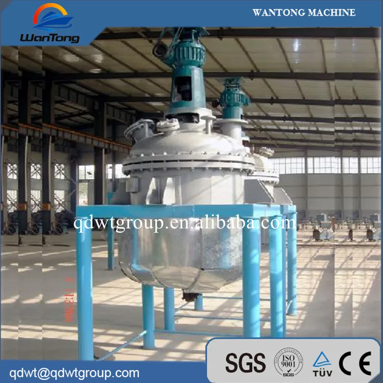 industrial heating jacket hot melt glue reactor