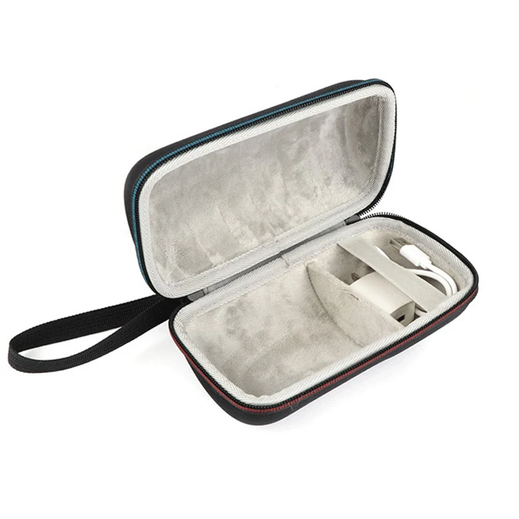 Hard EVA Travel Case for Sony XB10 Portable Wireless Speaker with Wrist strap (Black)