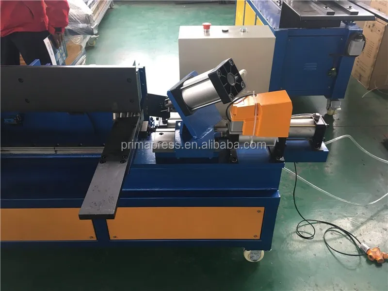 Square duct TDF flange corner installation machine, TDC flange corner installing machine for sale