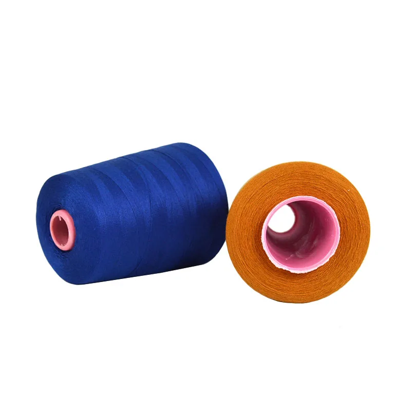 Лидер продаж, промышленная Полиэстеровая швейная нить для джинсов, 1 Катушка