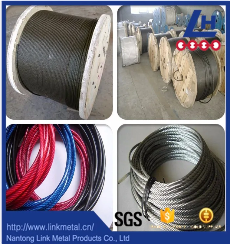 
Galvanized Carbon Steel Wire ropes 