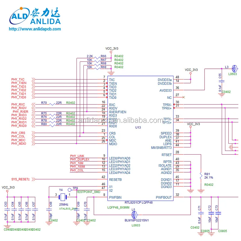 Услуги копирования Схемы печатной платы PCBA PCB
