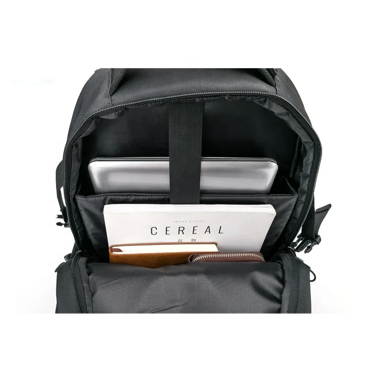Unisex Hot Sale Business Computer Laptop Backpack Waterproof with Customizable Logo Zipper Closure Polyester Silk Lining Travel