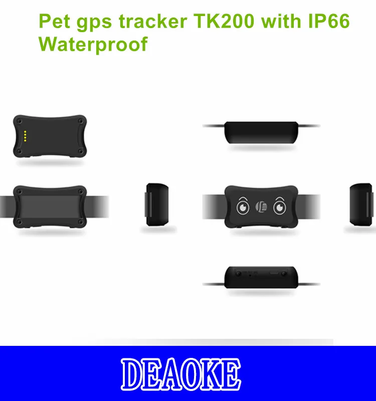 DAGPS Pet GPS Tracker with standby 12 days TK200 mini gps tracker