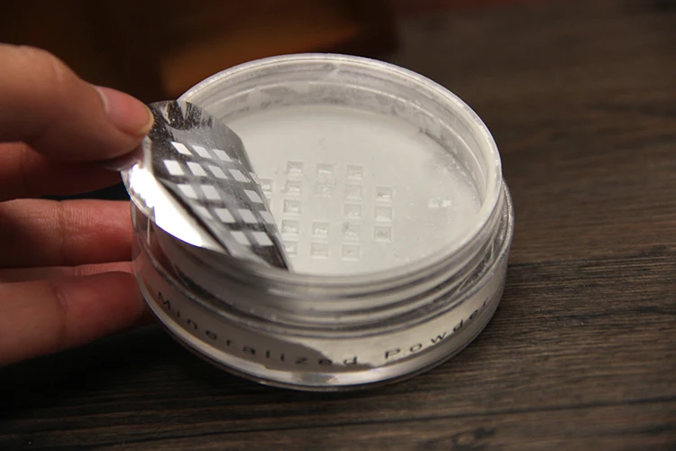 High quality pure  face makeup setting powder exquisite translucent white powder mineral loose powder