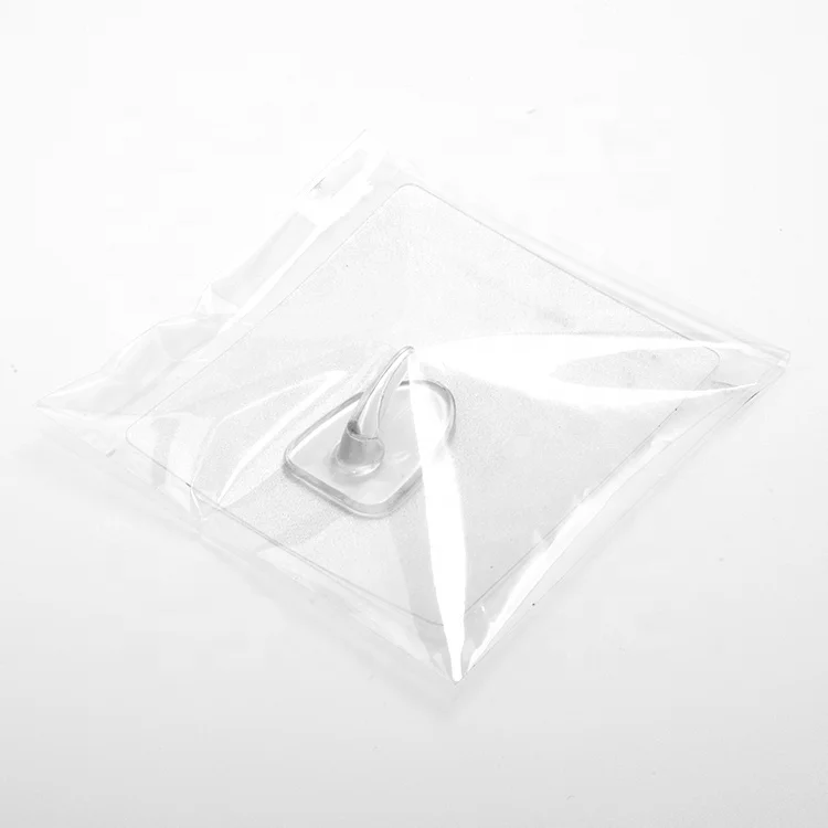 Removable 3KG Wall Hook Plastic Strong Adhesive Hook Hanger For Kitchen Accessories