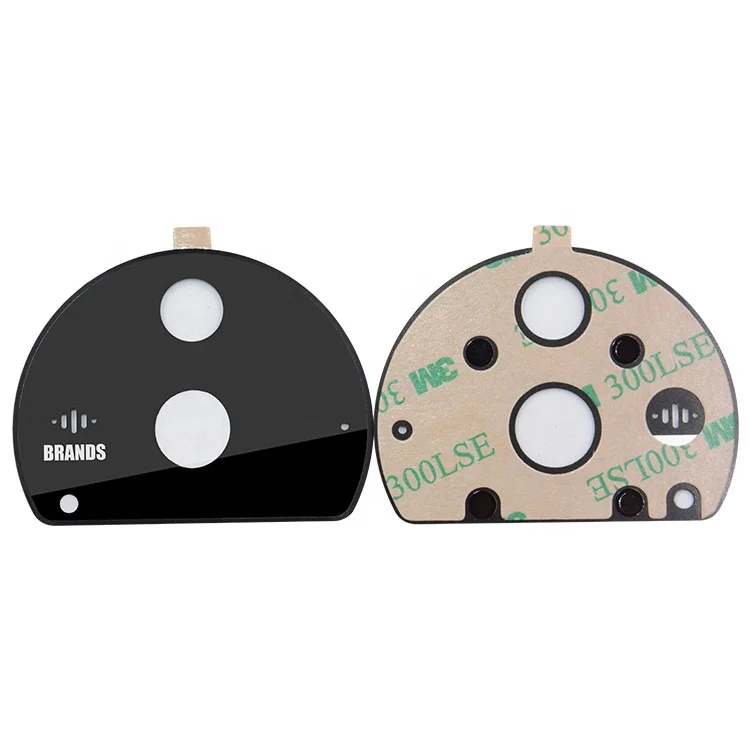 OEM custom textured capacitive touch switch PMMA acrylic panel