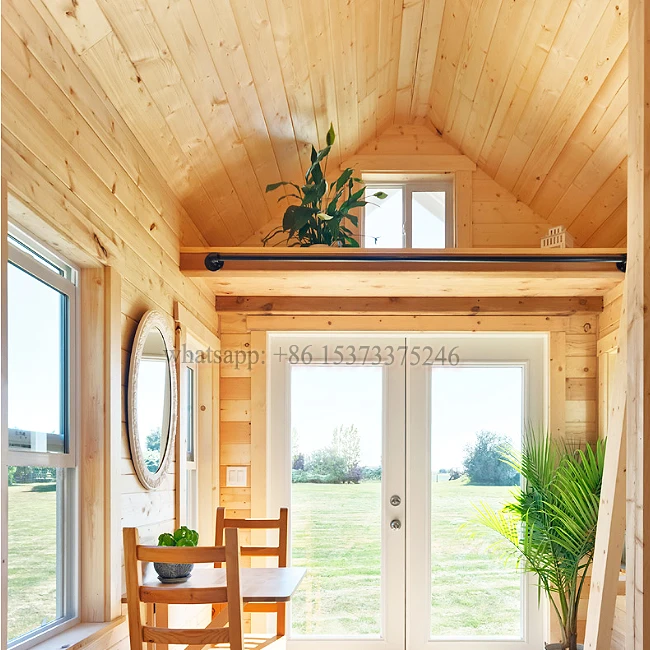 8*32 pink tiny house by JM