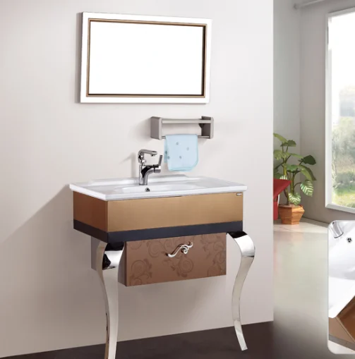 China Manufacturer cheap price ss vanity bathroom #BV-8383