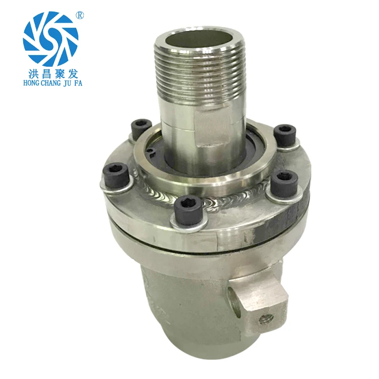 high pressure resistant 32A duoflow rotary joint for oil with flange end