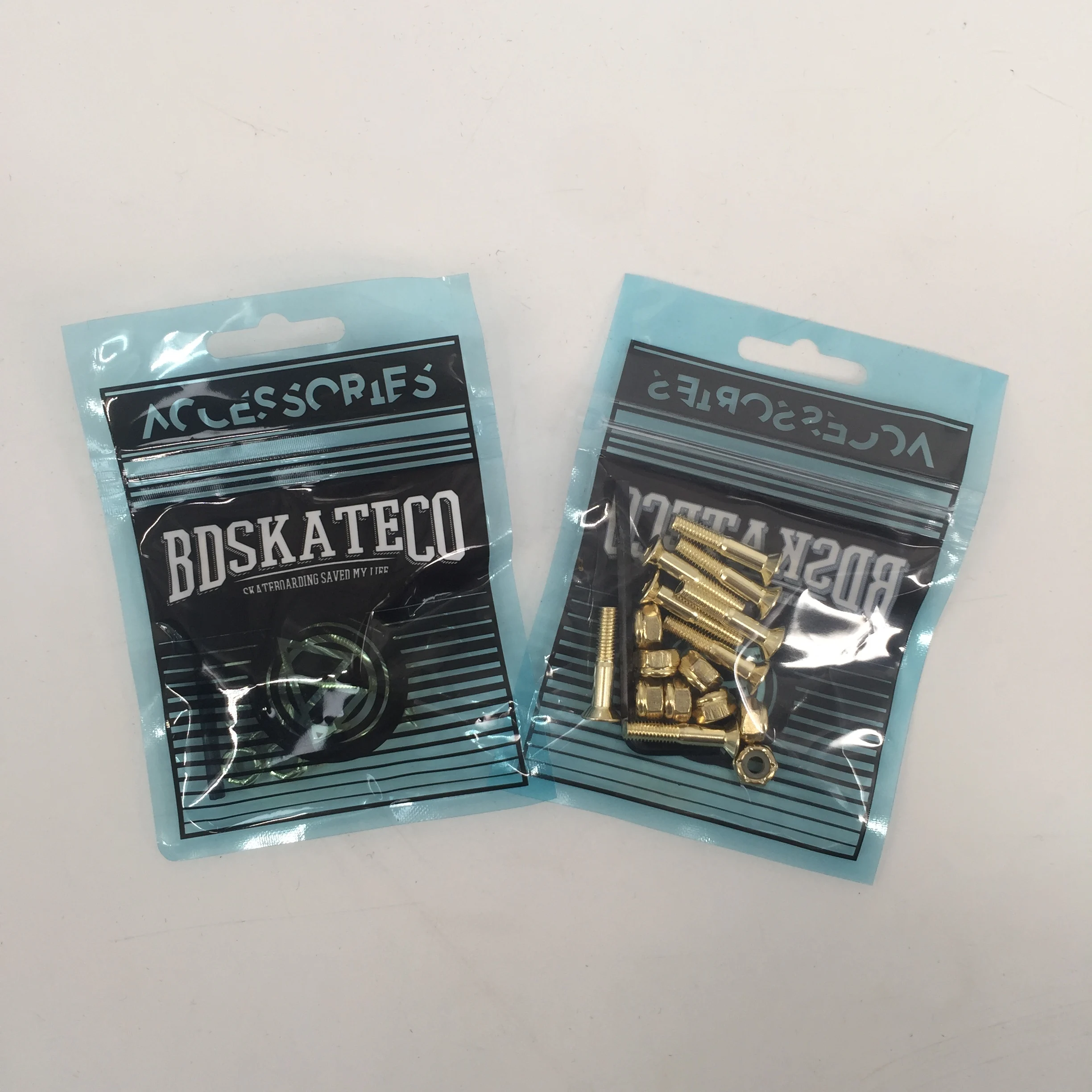  Монтажные винты BDskateco Gold для скейтборда оборудование палубные болты и гайки Шестигранная