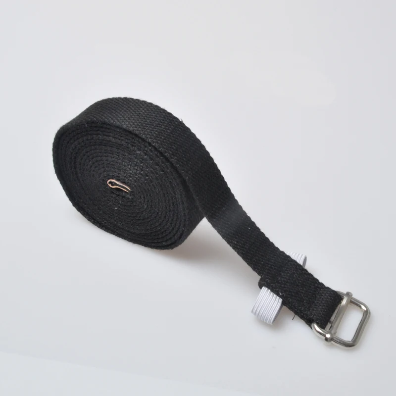 
Durable Cotton Exercise Yoga Straps With Elastic Rope for Stretching and General Fitness 