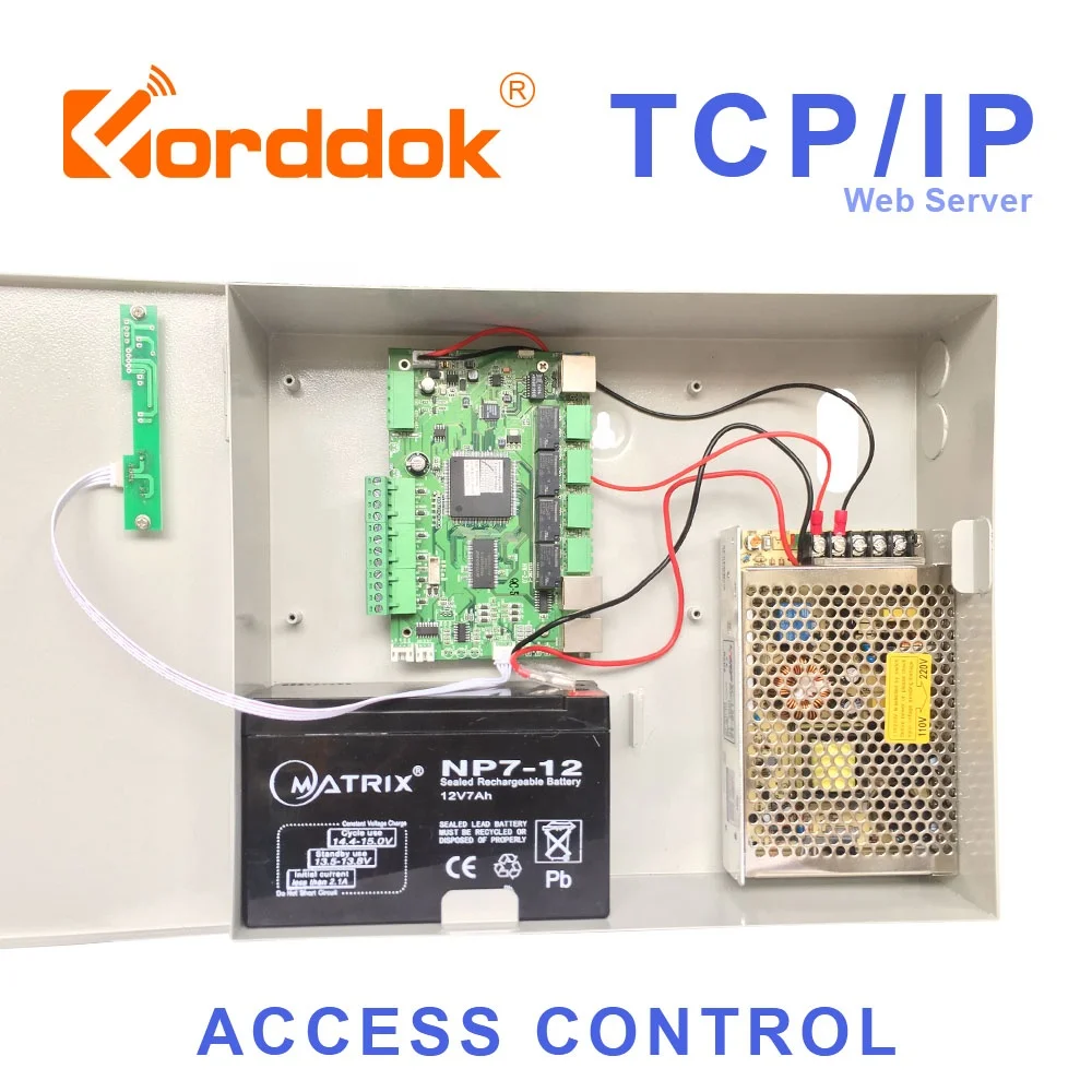 TCP/IP и веб контроля допуска двери