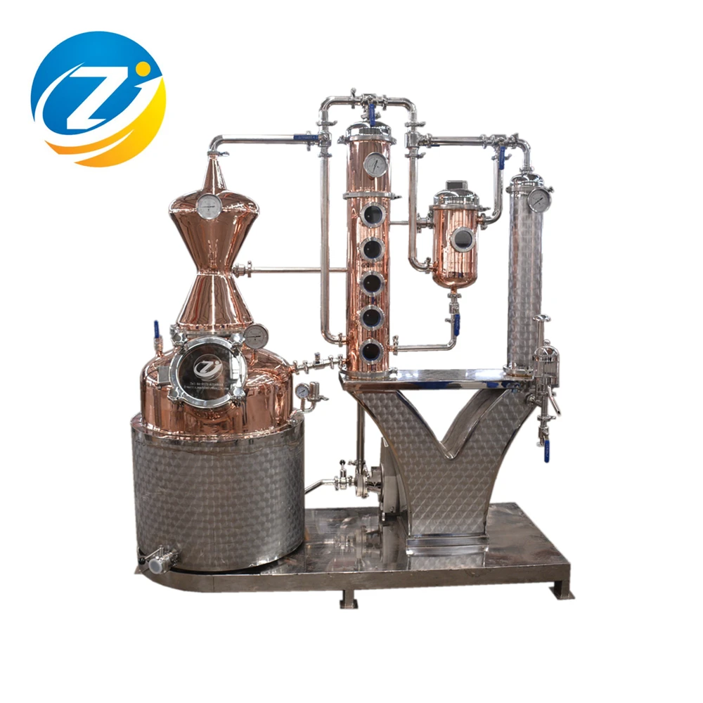 300L дома дистилляции 8'10' Колонка конденсатор Высокое качество упаковки дистиллятор