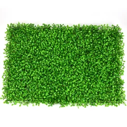 FC11002 Wholesale Boxwood Green Hedge Artificial Grass Wall Panels Grass Wall Plants for Garden Event Decoration
