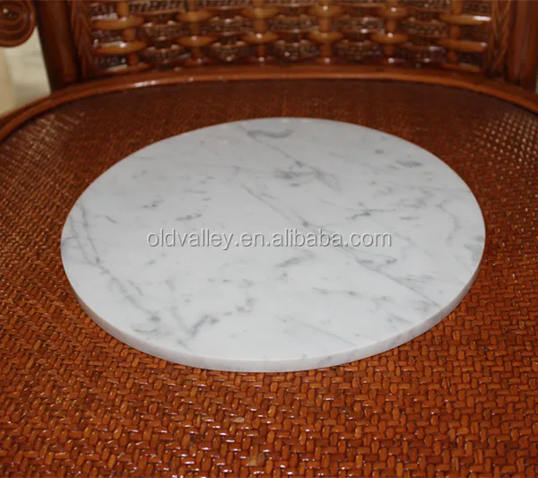 
Round marble pastry and chopping board for cooking tool 