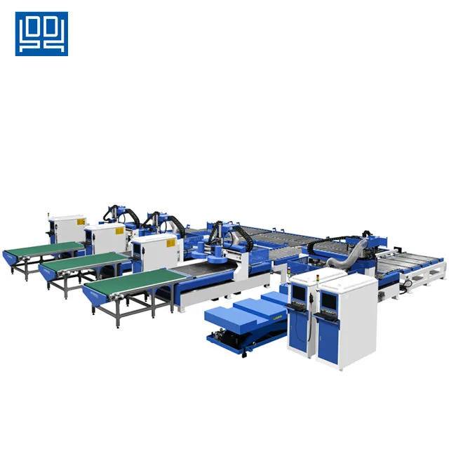 Cabinet door automatic production line
