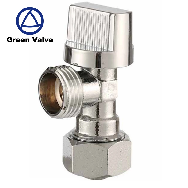 Зеленый guten-топ выполнен в taizhou новый продукт латунь материал Мяч Петух медь Угол Запорной Арматуры