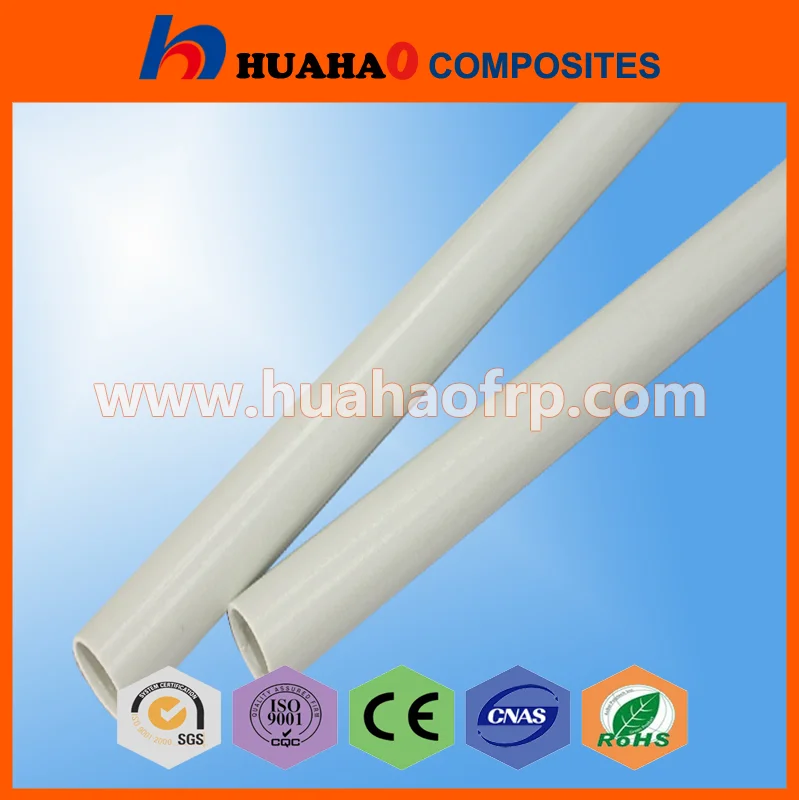 Стекловолокна Трубки, Высокая Прочность Красочный УФ устойчивы Прочный Pultruded Производитель Стекловолокна Трубки