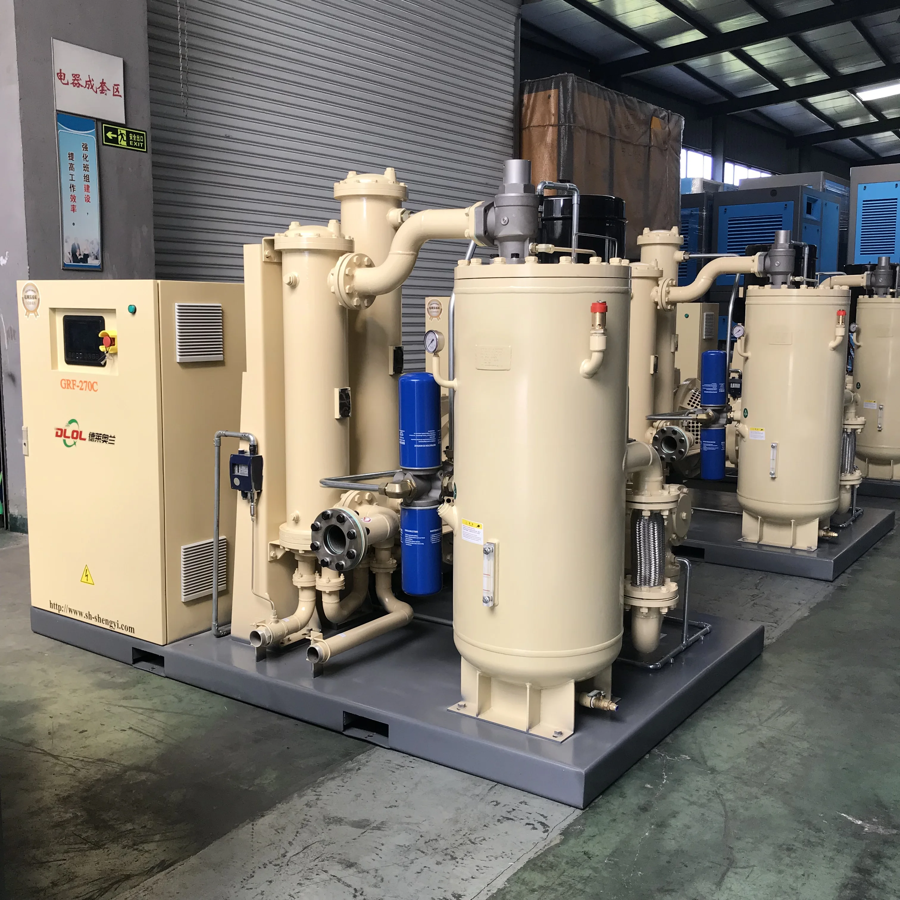 Морской винтовой воздушный компрессор 200 кВт с сертификатом