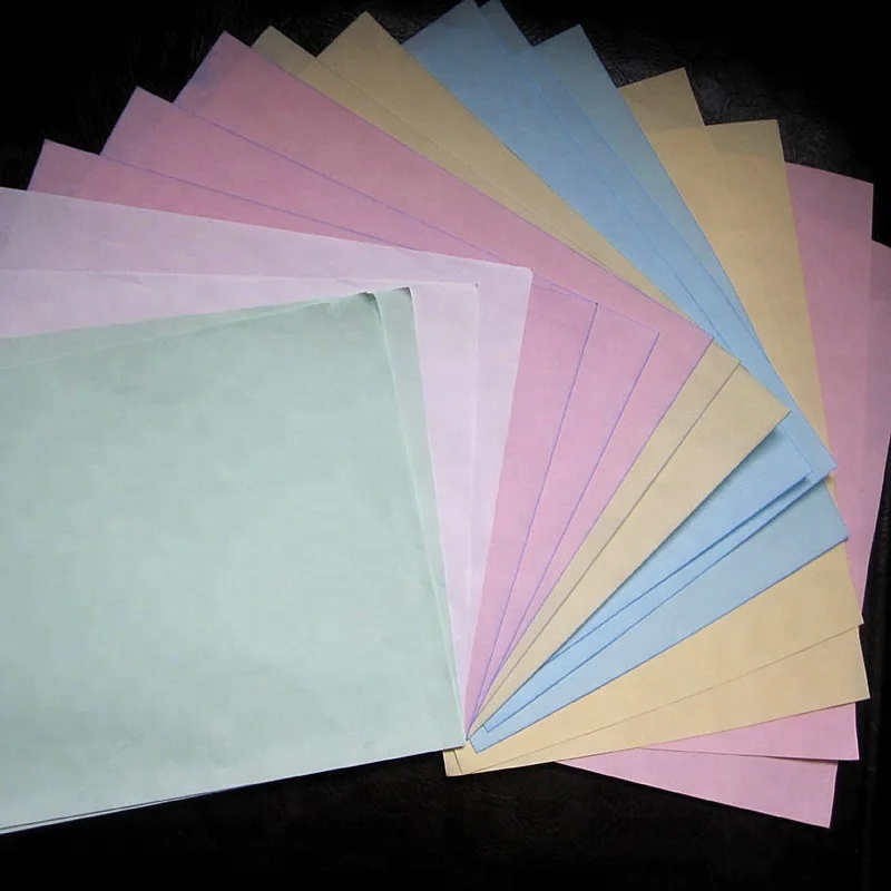 
Instant blue image carbonless NCR paper in sheets 50gsm 52gsm 60gsm 