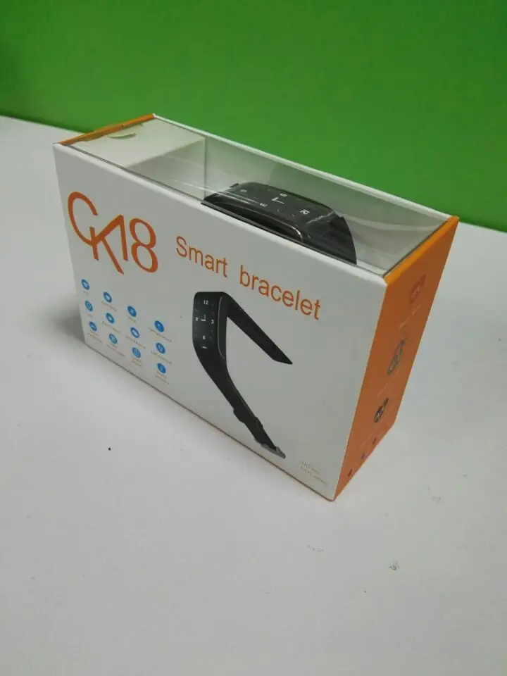 Hot Selling ECG ECG PPG Sports Smart Watch CK18 Heart Rate Blood Pressure Fitness Tracker Jam tangan pintar