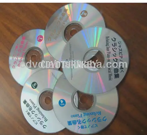 Опт CD DVD Blu-Ray репликация и печать прессование виниловых записей USB производство завода