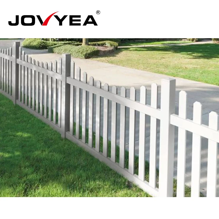 Ограждение декоративное современное красочное садовое виниловое белое заграждение, жесткий ПВХ полосной забор