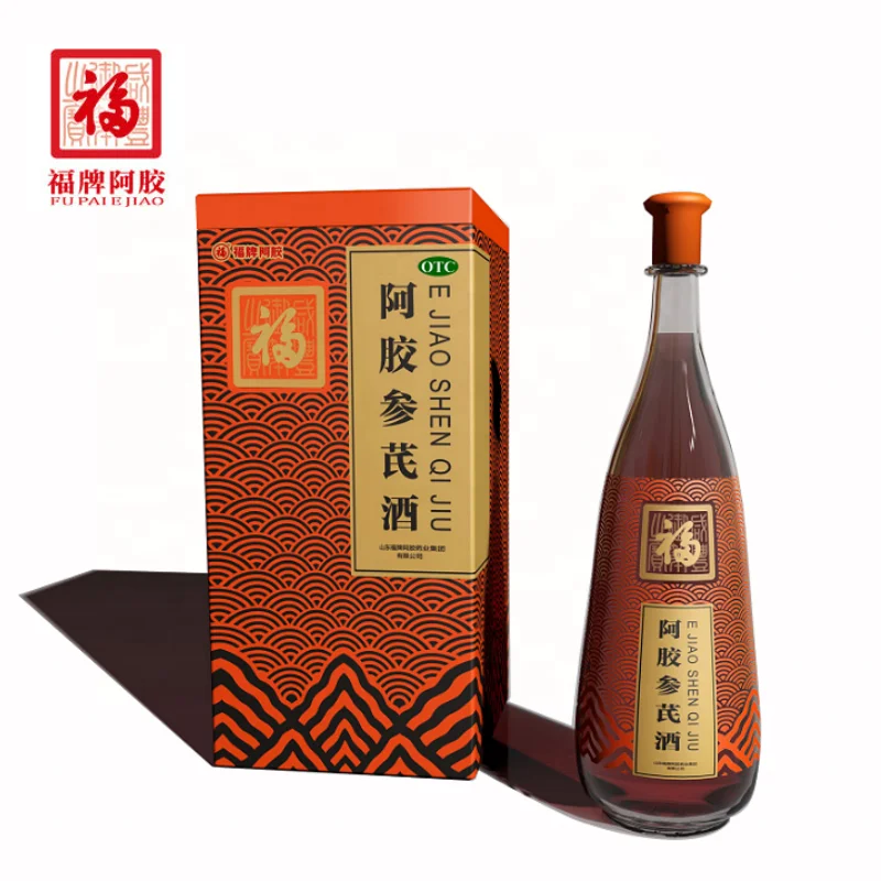 
Medicinal GINSENG ASTRAGALUS E-JIAO SPIRITS, Anti-fatigue/Chinese Wine/Famous FUPAI BRAND 