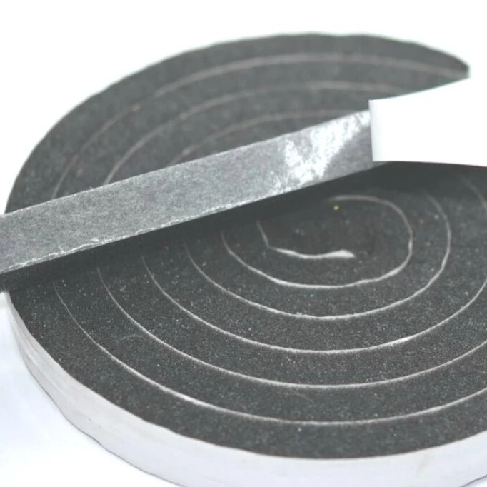 all size provide grey color PU foam tape Acoustic seal