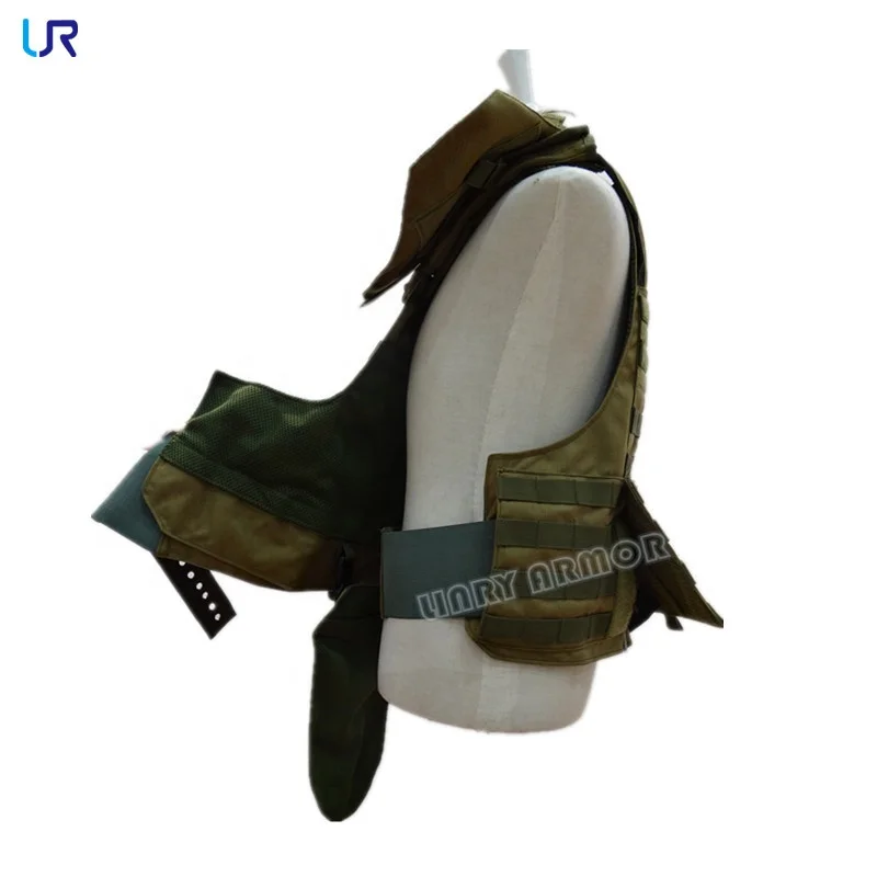 NIJ Level 3A/ 3/4 Military Bullet Proof Jacket Full Body Armor Vest