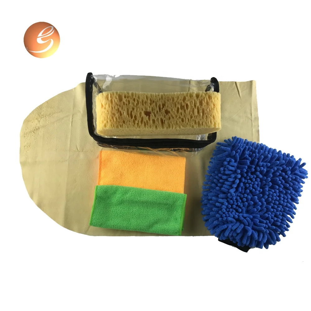 Household portable car washing and cleaning tool kit