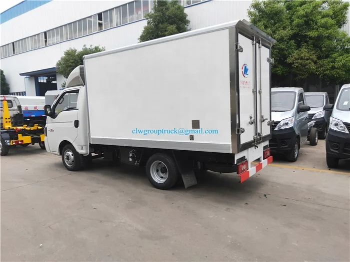 JAC small high quality 3 ton freezer refrigerator truck for sale