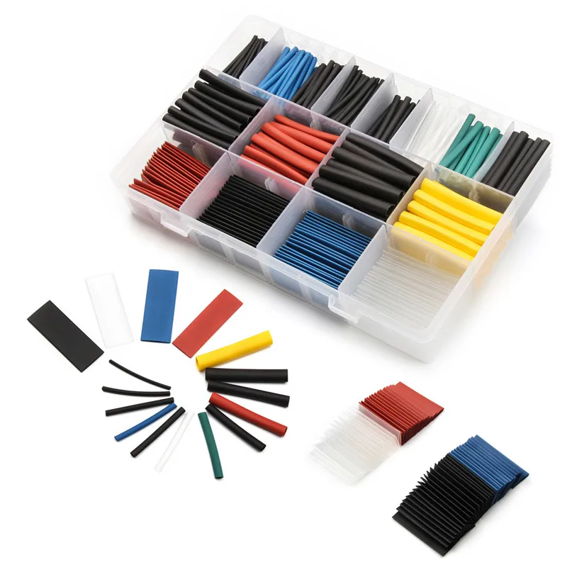 China manufacturer kit shrinkable thin wall tubing polyolefin heat shrink solder sleeve with great price