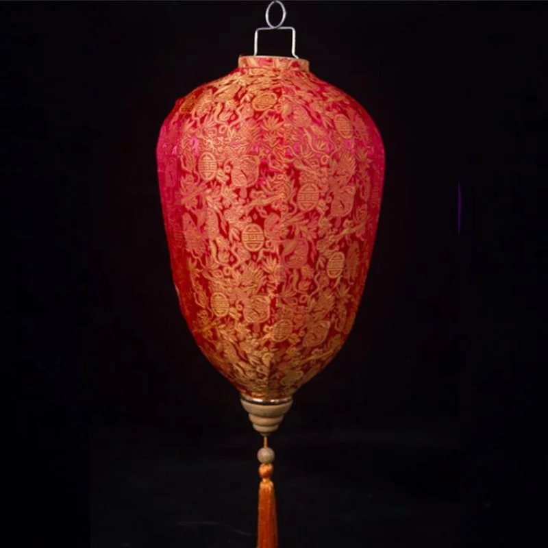 Hot-sale Abnormity Chinese Silk Lantern for Restaurant Decoration